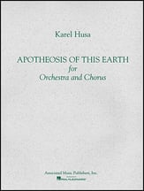 Apotheosis of This Earth-Study Scor Study Scores sheet music cover